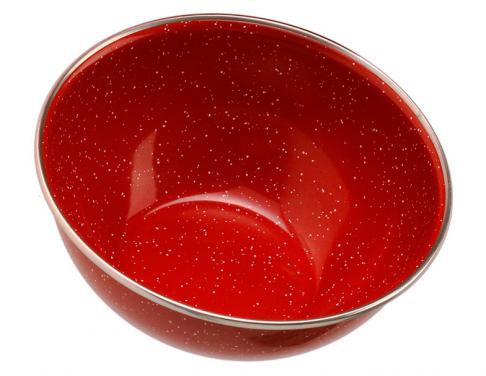 Mixing Bowl Stainless Rim 5.75”